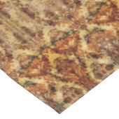 ヴィンテージフランスのオ素朴ンム秋ブラウンダマスク テーブルクロス (アングル)