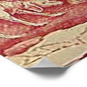 ヴィンテージフランスのカントリーアートプリント ポスター (角)