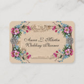 ヴィンテージフランスのカントリーガーデン 名刺 (正面)