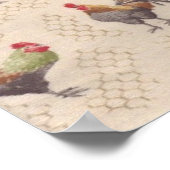 ヴィンテージフランスのカントリーロターズヘンアートプリント ポスター (角)