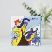 ヴィンテージフランスのカード (スタンド正面)