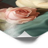 ヴィンテージフランスのキュートブルドッグポートレート子犬 フォトプリント (角)