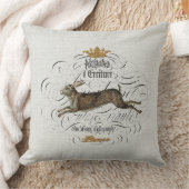 ヴィンテージフランスのグラフィック装飾用クッション クッション (ブランケット)