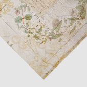 ヴィンテージフランスのコラージュ 薄葉紙 (詳細)