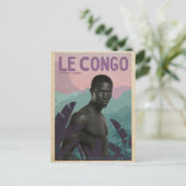 ヴィンテージフランスのコンゴ旅行 ポストカード (スタンド正面)