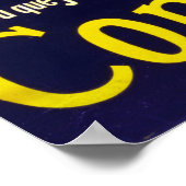 ヴィンテージフランスのコンチネンタル自転車タイヤピエロ ポスター (角)