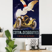 ヴィンテージフランスのコンティン&デグットクラシックト ポスター (ホームオフィス)