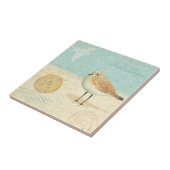 ヴィンテージフランスのサンドパイパー タイル (側面)