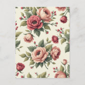 ヴィンテージフランスのシック ポストカード (正面)