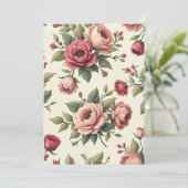 ヴィンテージフランスのシック 招待状 (スタンド正面)