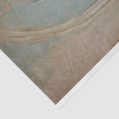 ヴィンテージフランスのシャトーブルーピンクフローラデカップージ 薄葉紙 (詳細)