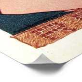 ヴィンテージフランスのシャンパンと垂直バナー ポスター (角)