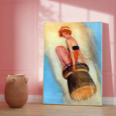 ヴィンテージフランスのシャンパンポスター1930年代フラッパー ポスター