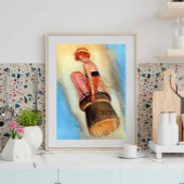 ヴィンテージフランスのシャンパンポスター1930年代フラッパー ポスター