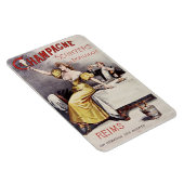 ヴィンテージフランスのシャンパン磁石 マグネット (右側)