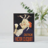 ヴィンテージフランスのシャンパン ポストカード (スタンド正面)