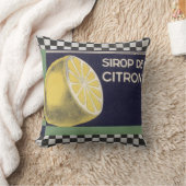 ヴィンテージフランスのシロップ クッション (ブランケット)