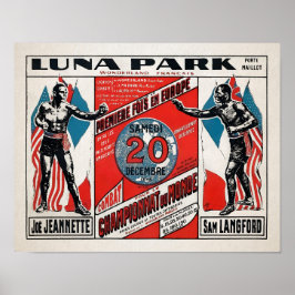 ヴィンテージフランスのジャネット対ランフォードポスター ポスター