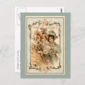 ヴィンテージフランスのジュエリー工場広告 ポストカード (正面/裏面)