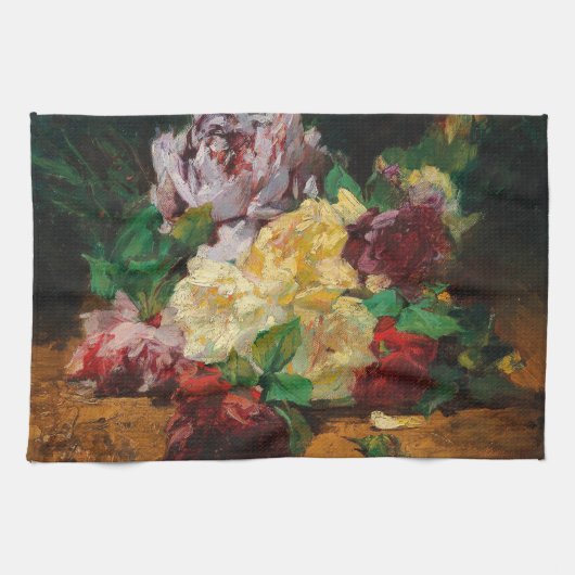 ヴィンテージフランスのジョルジュジャンニンバラ キッチンタオル (横)