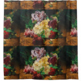 ヴィンテージフランスのジョルジュジャンニンバラ シャワーカーテン (正面)