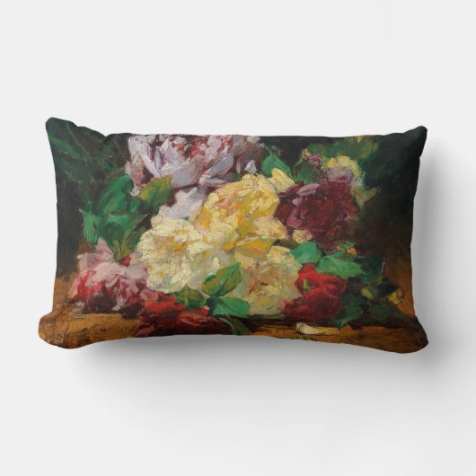 ヴィンテージフランスのジョルジュジャンニンバラ ランバークッション (正面)