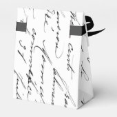 ヴィンテージフランスのスクリプエレガントトフォーマルイベント フェイバーボックス (裏面サイド)