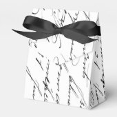 ヴィンテージフランスのスクリプエレガントトフォーマルイベント フェイバーボックス (正面サイド)