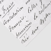 ヴィンテージフランスのスクリプトティッシュペーパー 薄葉紙 (詳細)