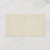 ヴィンテージフランスのスタイル結婚リースのWebサイトの挿入 エンクロージャーカード (裏面)