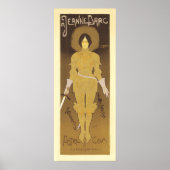 ヴィンテージフランスのス広告ジャンヌダルク ポスター (正面)