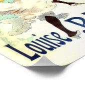 ヴィンテージフランスのス広告ルイスバルシー ポスター (角)