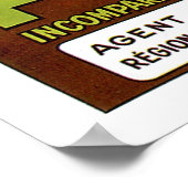 ヴィンテージフランスのタイヤ広告 ポスター (角)