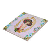 ヴィンテージフランスのタイル タイル (側面)