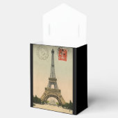 ヴィンテージフランスのチックパリエッフェルタワー フェイバーボックス (オープン)