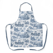 ヴィンテージフランスのチャリオットオブドーントイレデジュウブルー