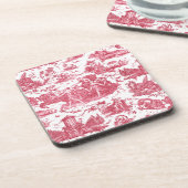 ヴィンテージフランスのチャリオットオブドーントイレデジュエレッド コースター (左側)