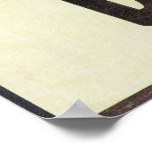 ヴィンテージフランスのチョコレートキッズキッチンアートポスター ポスター (角)