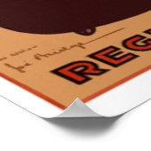 ヴィンテージフランスのディプロメイト葉巻ポスター ポスター (角)