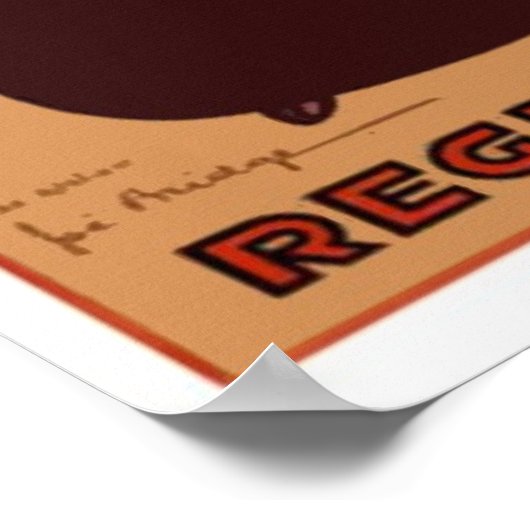 ヴィンテージフランスのディプロメイト葉巻ポスター ポスター (角)