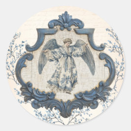 ヴィンテージフランスのトイル | 出生 ラウンドシール