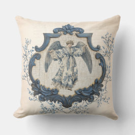 ヴィンテージフランスのトイル | 尖鋭角 クッション