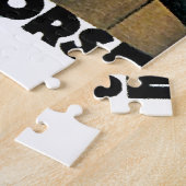 ヴィンテージフランスのトラベル絵画アートイラストレーション ジグソーパズル (側面)