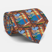 ヴィンテージフランスのトラベ地中海のル海 ネクタイ (ロール)