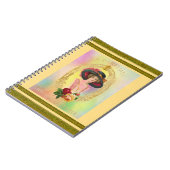 ヴィンテージフランスのノート ノートブック (左側)