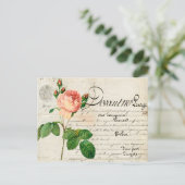 ヴィンテージフランスのハガキバラ ポストカード (スタンド正面)