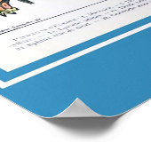 ヴィンテージフランスのバタフライコテージポスタ ポスター (角)