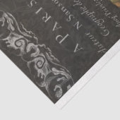 ヴィンテージフランスのバラの切り離しティッシュペーパー 薄葉紙 (詳細)