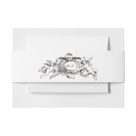 ヴィンテージフランスのバロック 招待状ベリーバンド