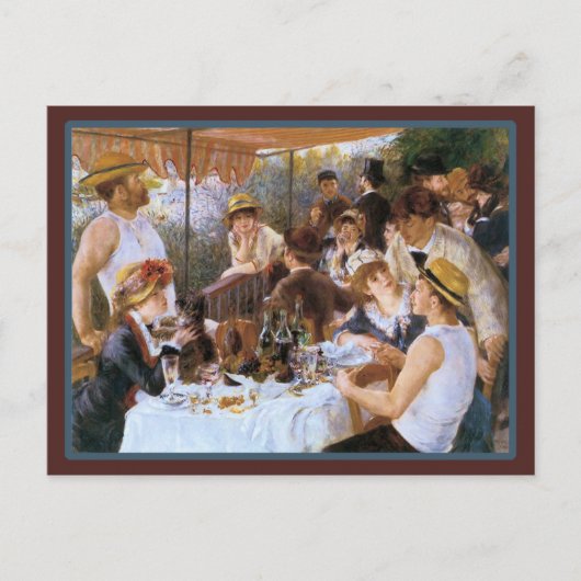 ヴィンテージフランスのバーカフェ ポストカード (正面)